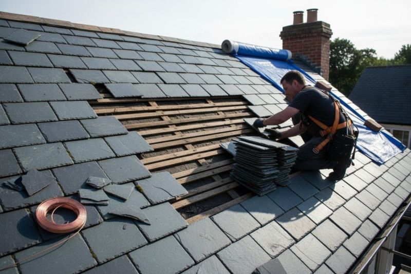 Slate Roof Construction